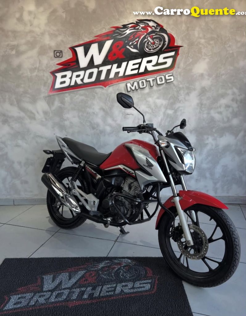 HONDA   HONDACG 160 TITAN   VERMELHO 2022 160 GASOLINA - Loja