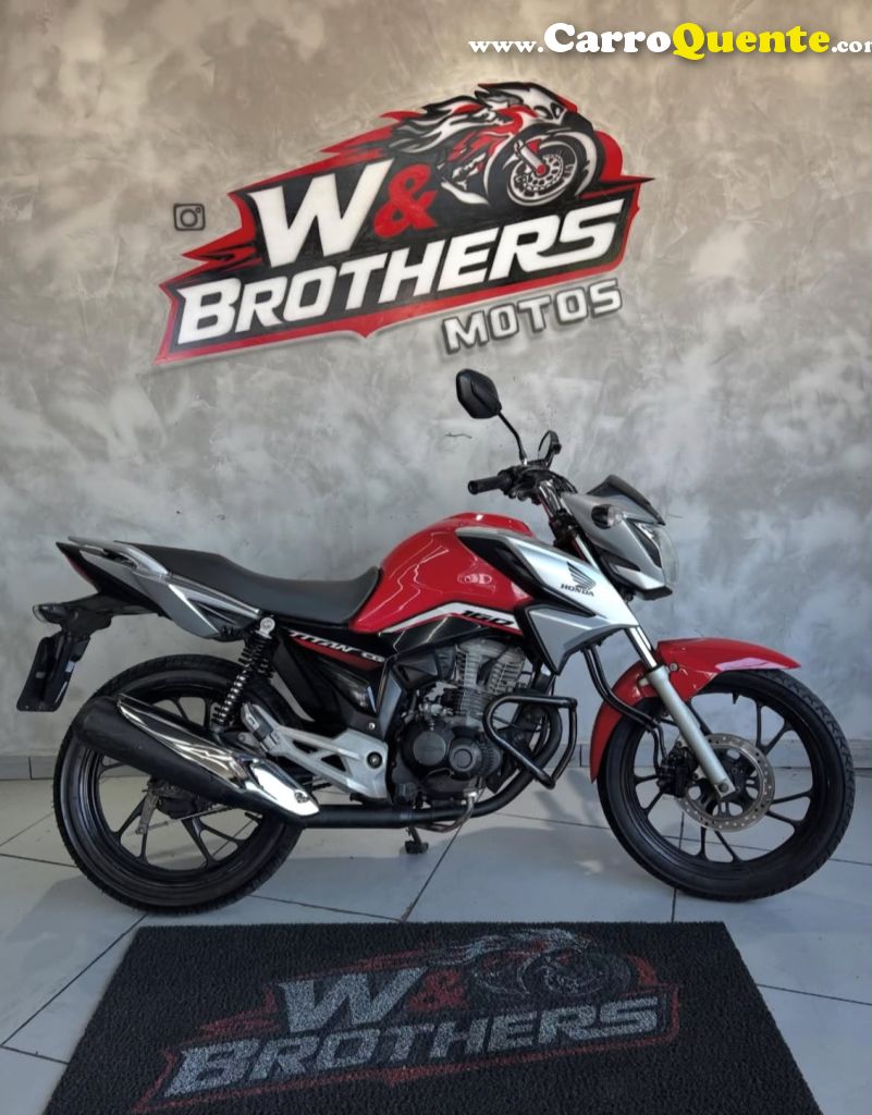 HONDA   HONDACG 160 TITAN   VERMELHO 2022 160 GASOLINA - Loja