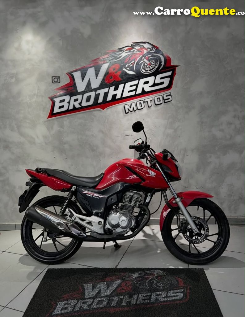HONDA   CG 160 FAN FLEX   VERMELHO 2024 160 FLEX - Loja