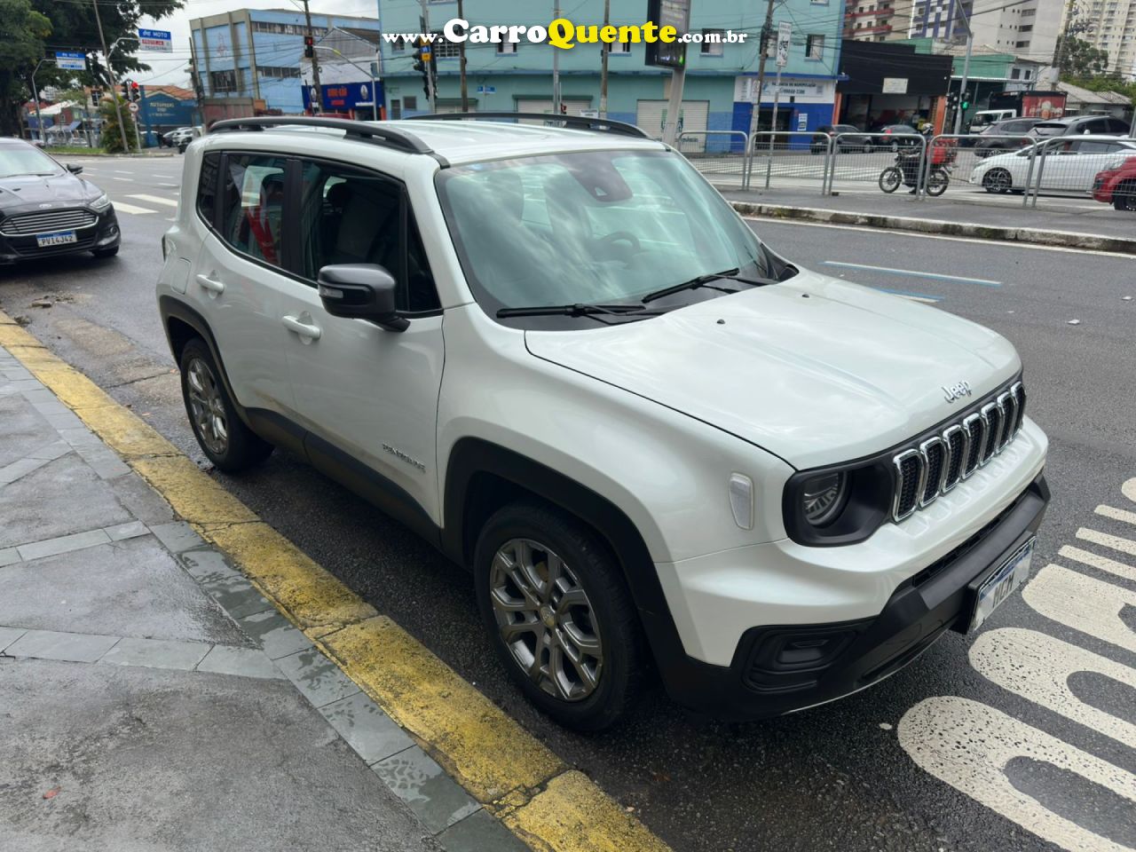 JEEP   RENEGADE LONG. T270 1.3 TB 4X2 FLEX AUT.   BRANCO 2025 1.3 FLEX - Loja