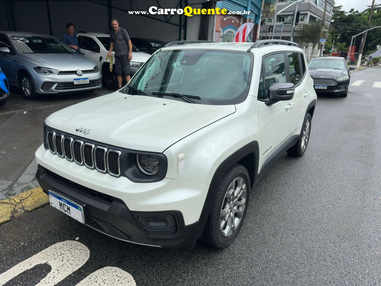 JEEP   RENEGADE LONG. T270 1.3 TB 4X2 FLEX AUT.   BRANCO 2025 1.3 FLEX - Loja