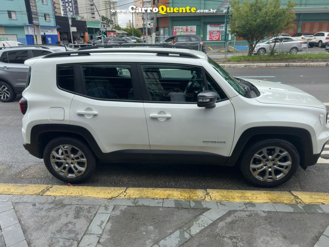 JEEP   RENEGADE LONG. T270 1.3 TB 4X2 FLEX AUT.   BRANCO 2025 1.3 FLEX - Loja