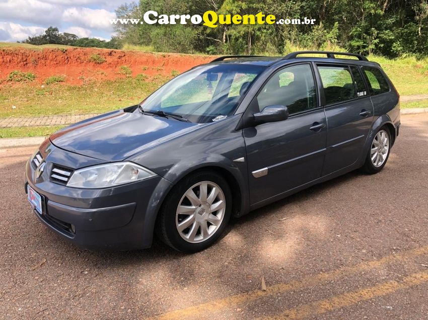 Renault MEGANE 1.6 DYNAMIQUE GRAND TOUR 16V FLEX 4P MANUAL - Loja