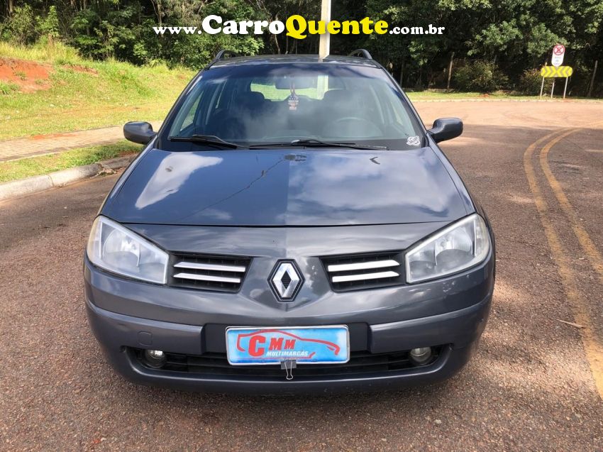 Renault MEGANE 1.6 DYNAMIQUE GRAND TOUR 16V FLEX 4P MANUAL - Loja