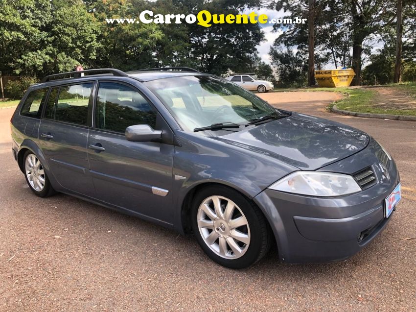 Renault MEGANE 1.6 DYNAMIQUE GRAND TOUR 16V FLEX 4P MANUAL - Loja