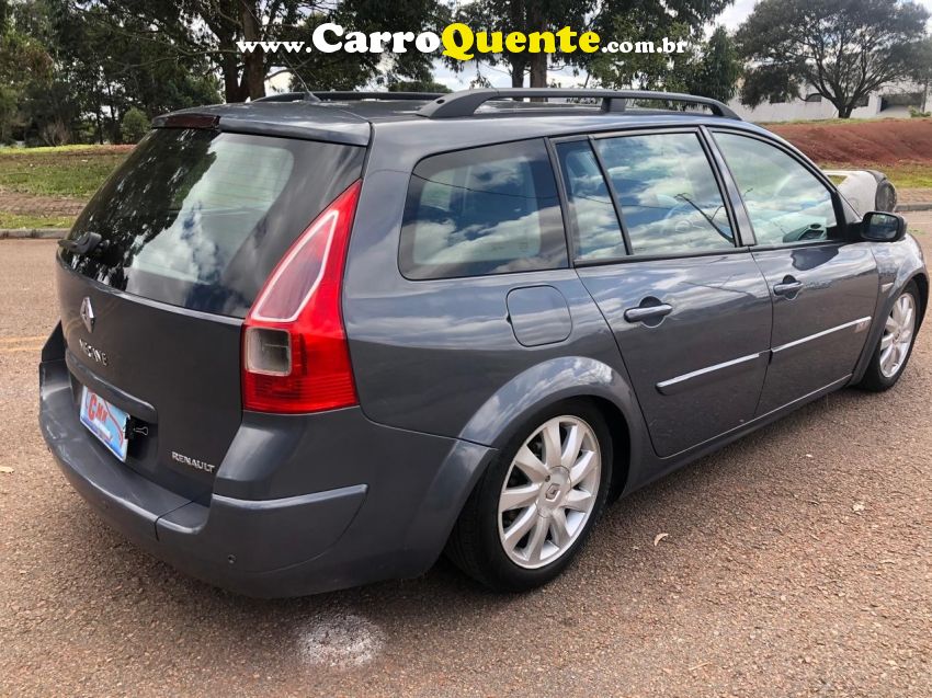 Renault MEGANE 1.6 DYNAMIQUE GRAND TOUR 16V FLEX 4P MANUAL - Loja