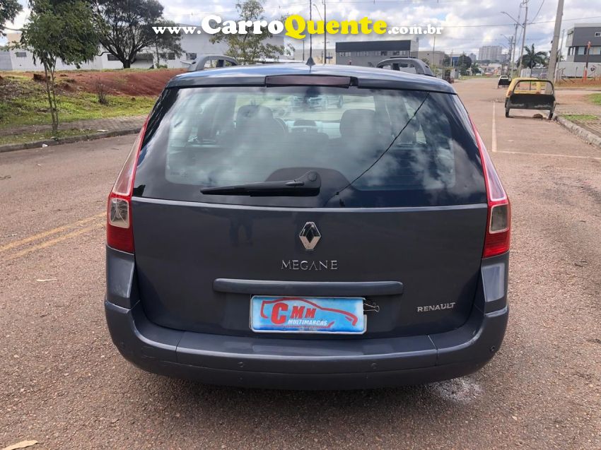Renault MEGANE 1.6 DYNAMIQUE GRAND TOUR 16V FLEX 4P MANUAL - Loja