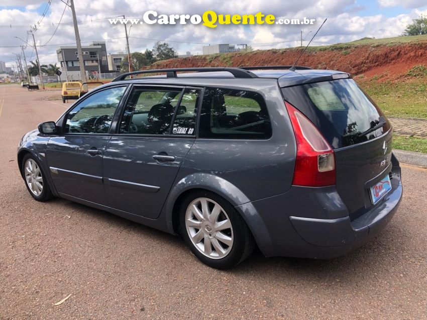 Renault MEGANE 1.6 DYNAMIQUE GRAND TOUR 16V FLEX 4P MANUAL - Loja