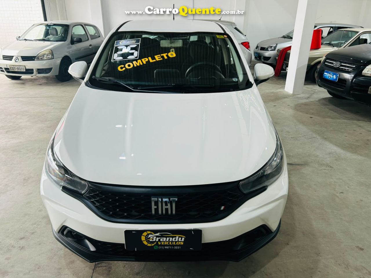 FIAT   ARGO DRIVE 1.0 6V FLEX   BRANCO 2025 1.0 FLEX - Loja