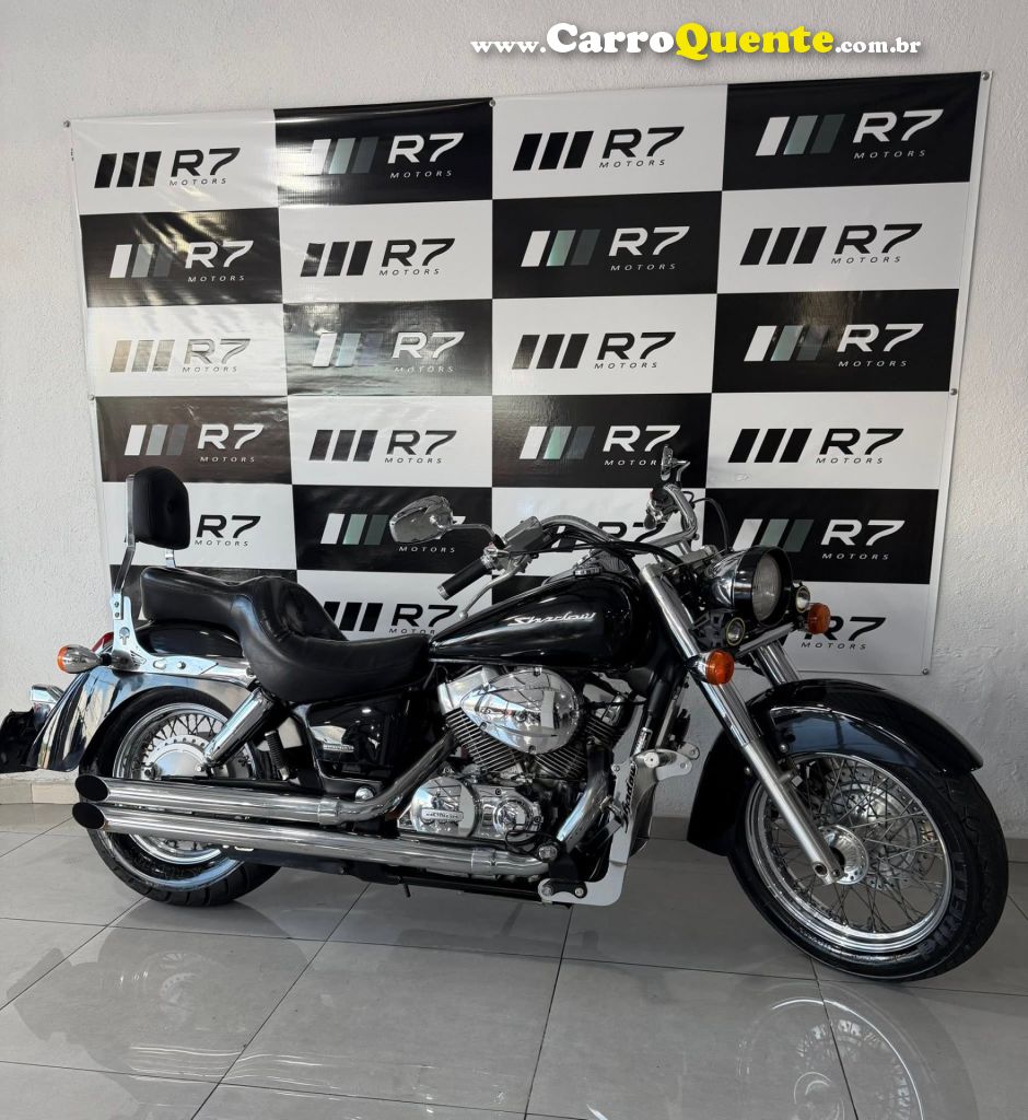 HONDA   VT 750 SHADOW   PRETO 2006 750 GASOLINA - Loja