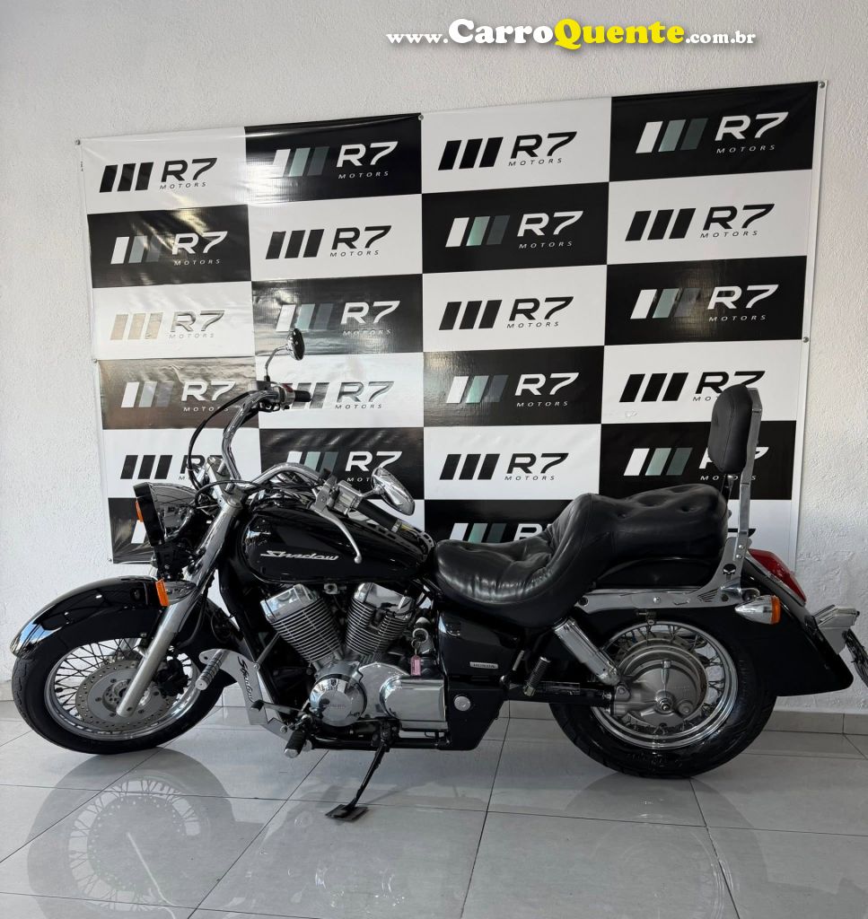 HONDA   VT 750 SHADOW   PRETO 2006 750 GASOLINA - Loja