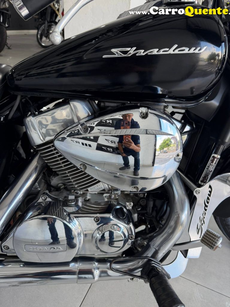 HONDA   VT 750 SHADOW   PRETO 2006 750 GASOLINA - Loja