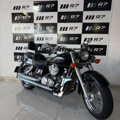 HONDA   VT 750 SHADOW   PRETO 2006 750 GASOLINA