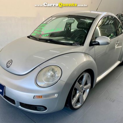 VOLKSWAGEN   NEW BEETLE 2.0 MI MEC.AUT.   PRATA 2007 2.0 GASOLINA