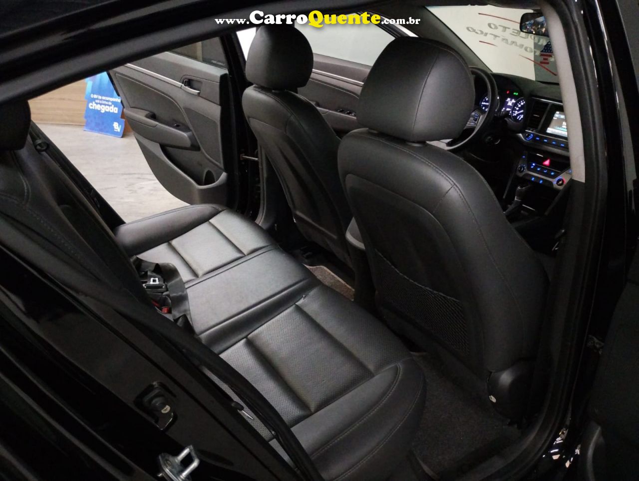 HYUNDAI   ELANTRA 2.0 16V FLEX AUT.   PRETO 2018 2.0 FLEX - Loja