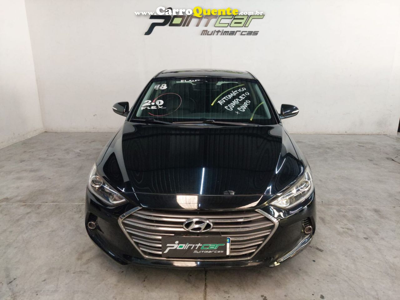 HYUNDAI   ELANTRA 2.0 16V FLEX AUT.   PRETO 2018 2.0 FLEX - Loja