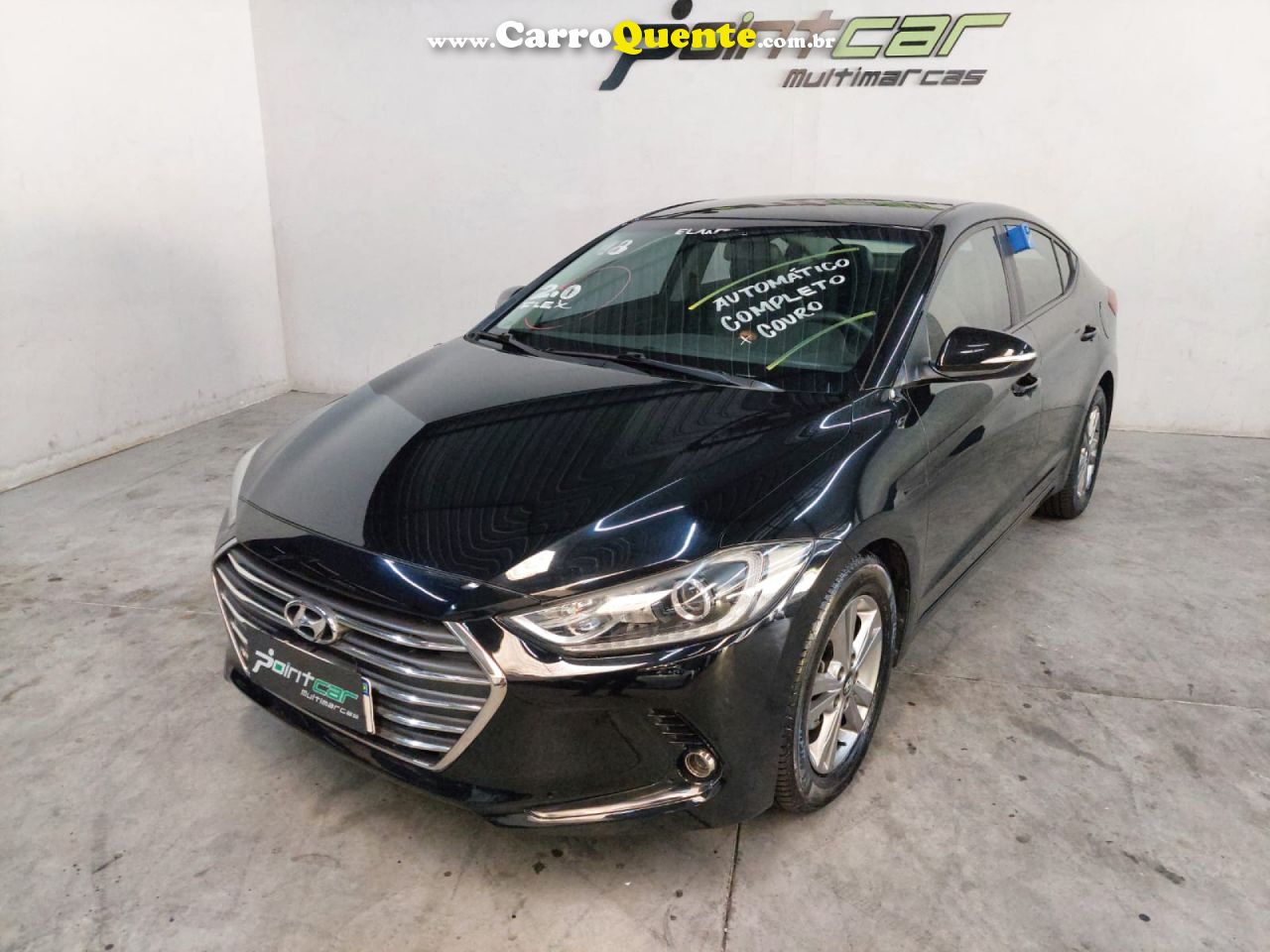 HYUNDAI   ELANTRA 2.0 16V FLEX AUT.   PRETO 2018 2.0 FLEX - Loja