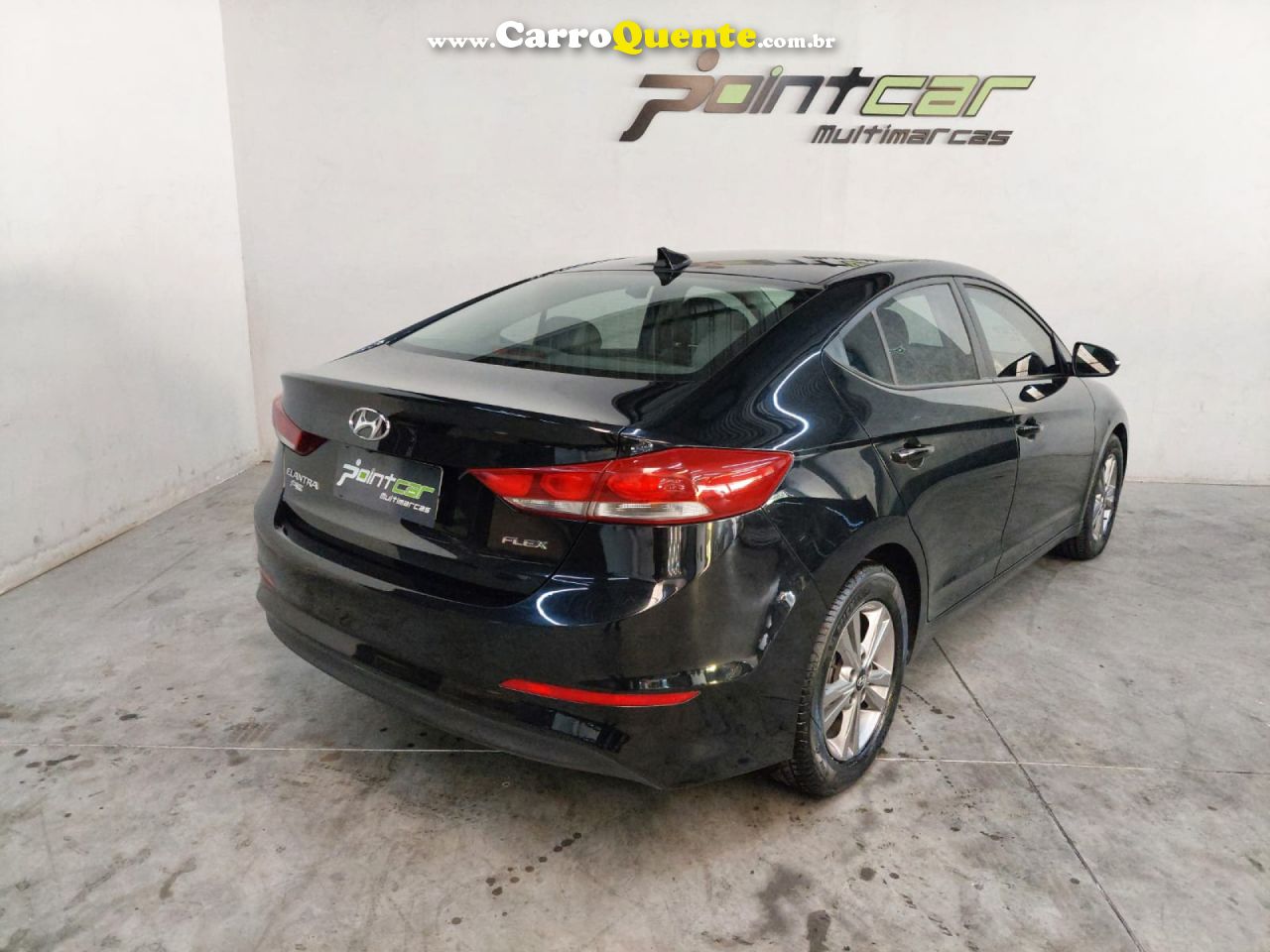 HYUNDAI   ELANTRA 2.0 16V FLEX AUT.   PRETO 2018 2.0 FLEX - Loja