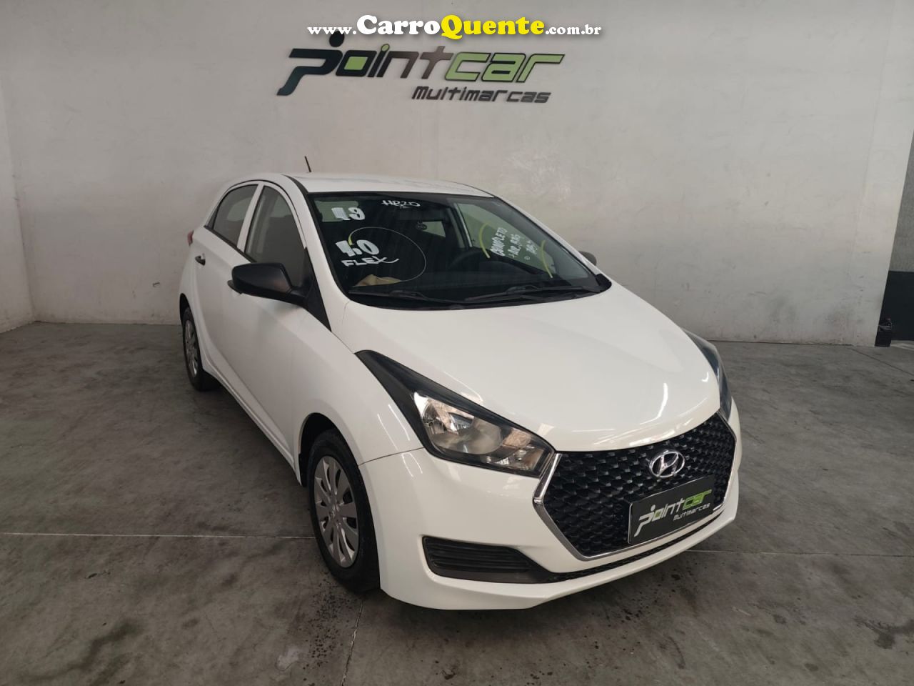 HYUNDAI   HB20S UNIQUE 1.0 FLEX 12V MEC.   BRANCO 2019 1.0 FLEX - Loja