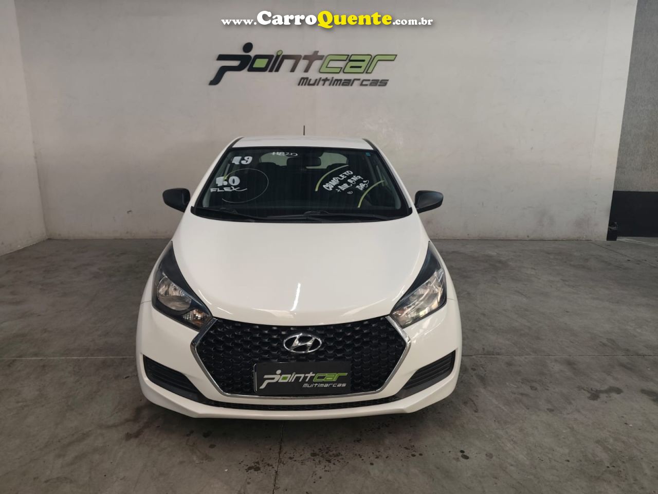 HYUNDAI   HB20S UNIQUE 1.0 FLEX 12V MEC.   BRANCO 2019 1.0 FLEX - Loja