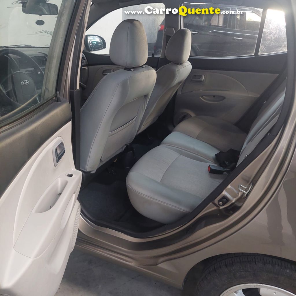 KIA   PICANTO EX 1.11.0 1.0 FLEX MEC.   CINZA 2011 1.0 FLEX - Loja