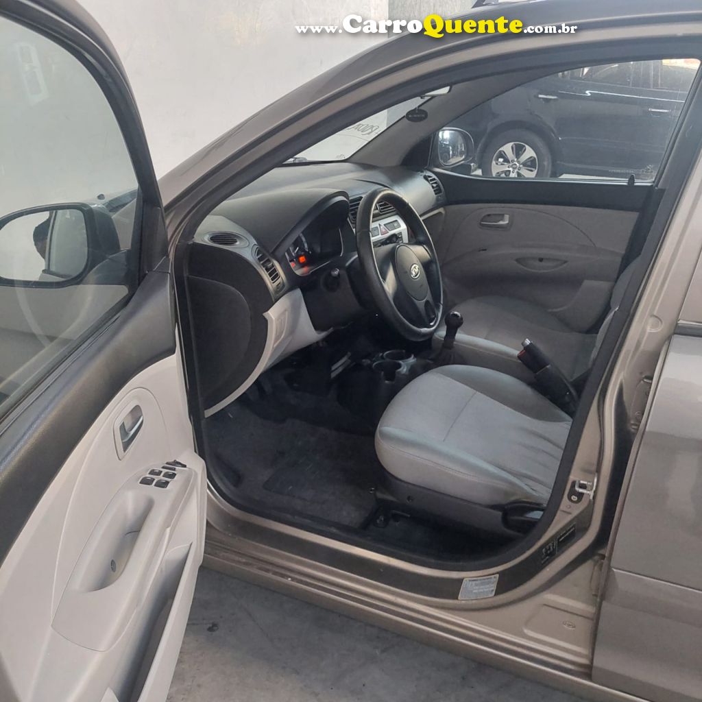 KIA   PICANTO EX 1.11.0 1.0 FLEX MEC.   CINZA 2011 1.0 FLEX - Loja