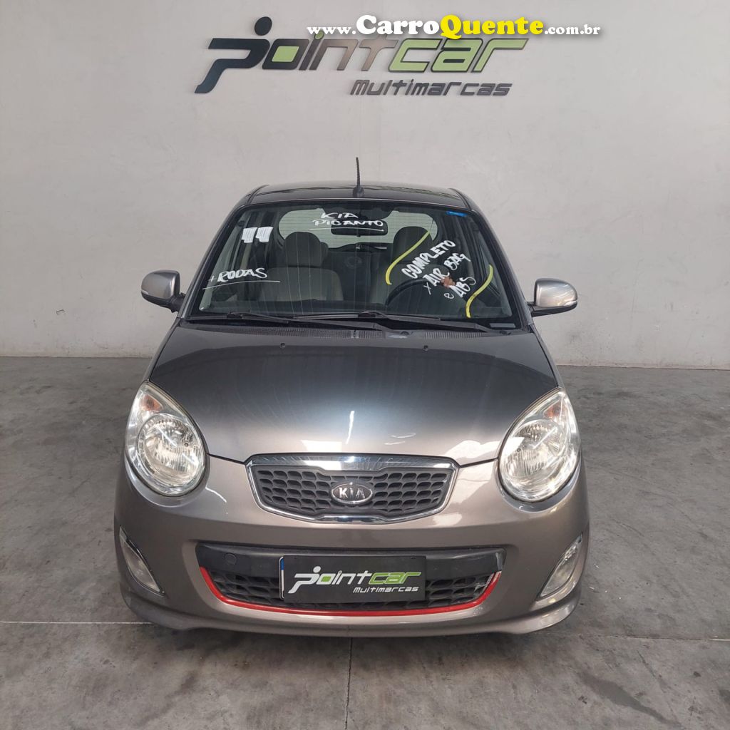 KIA   PICANTO EX 1.11.0 1.0 FLEX MEC.   CINZA 2011 1.0 FLEX - Loja