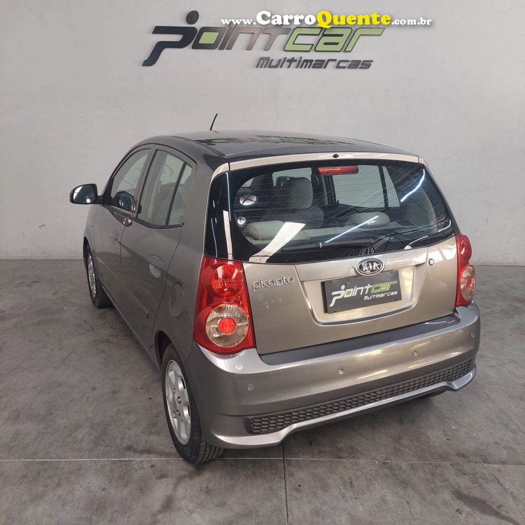 KIA   PICANTO EX 1.11.0 1.0 FLEX MEC.   CINZA 2011 1.0 FLEX - Loja