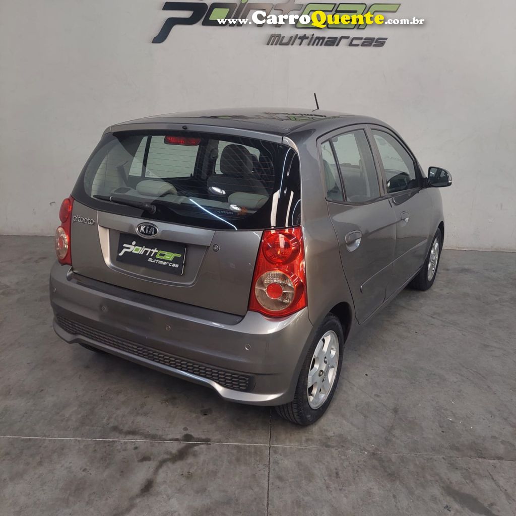 KIA   PICANTO EX 1.11.0 1.0 FLEX MEC.   CINZA 2011 1.0 FLEX - Loja