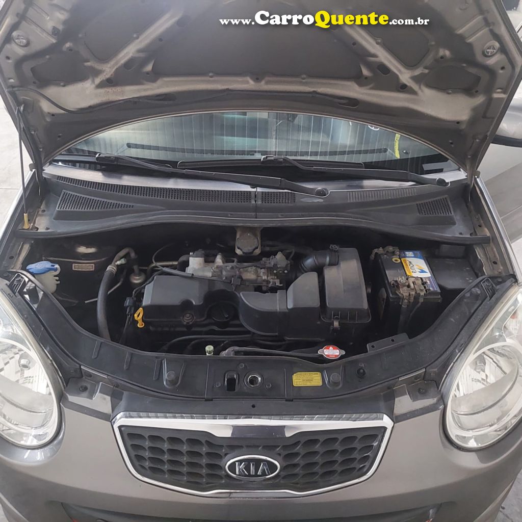 KIA   PICANTO EX 1.11.0 1.0 FLEX MEC.   CINZA 2011 1.0 FLEX - Loja