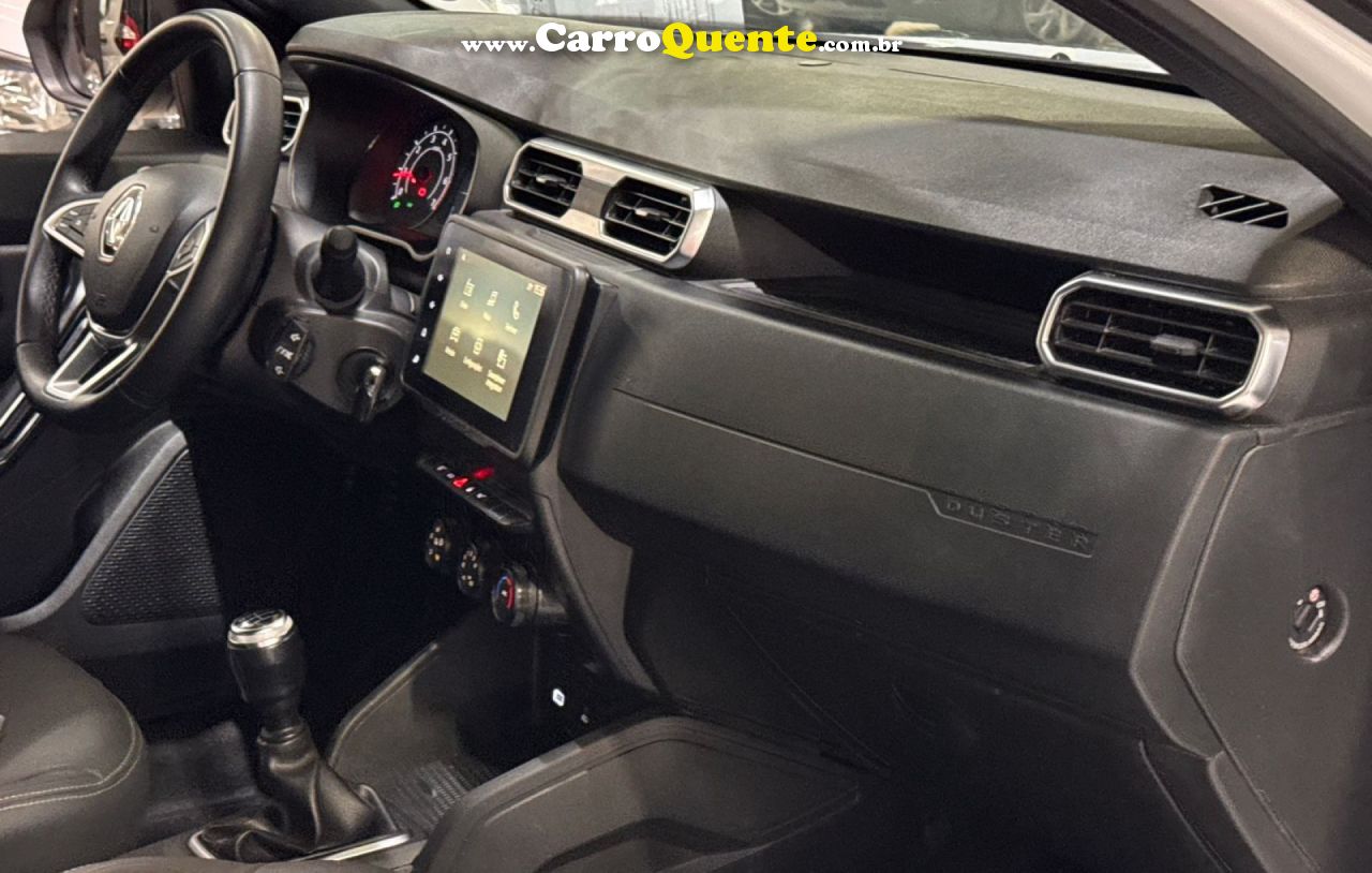 RENAULT   DUSTER INTENSE 1.6 16V FLEX MEC.   BRANCO 2024 1.6 FLEX - Loja