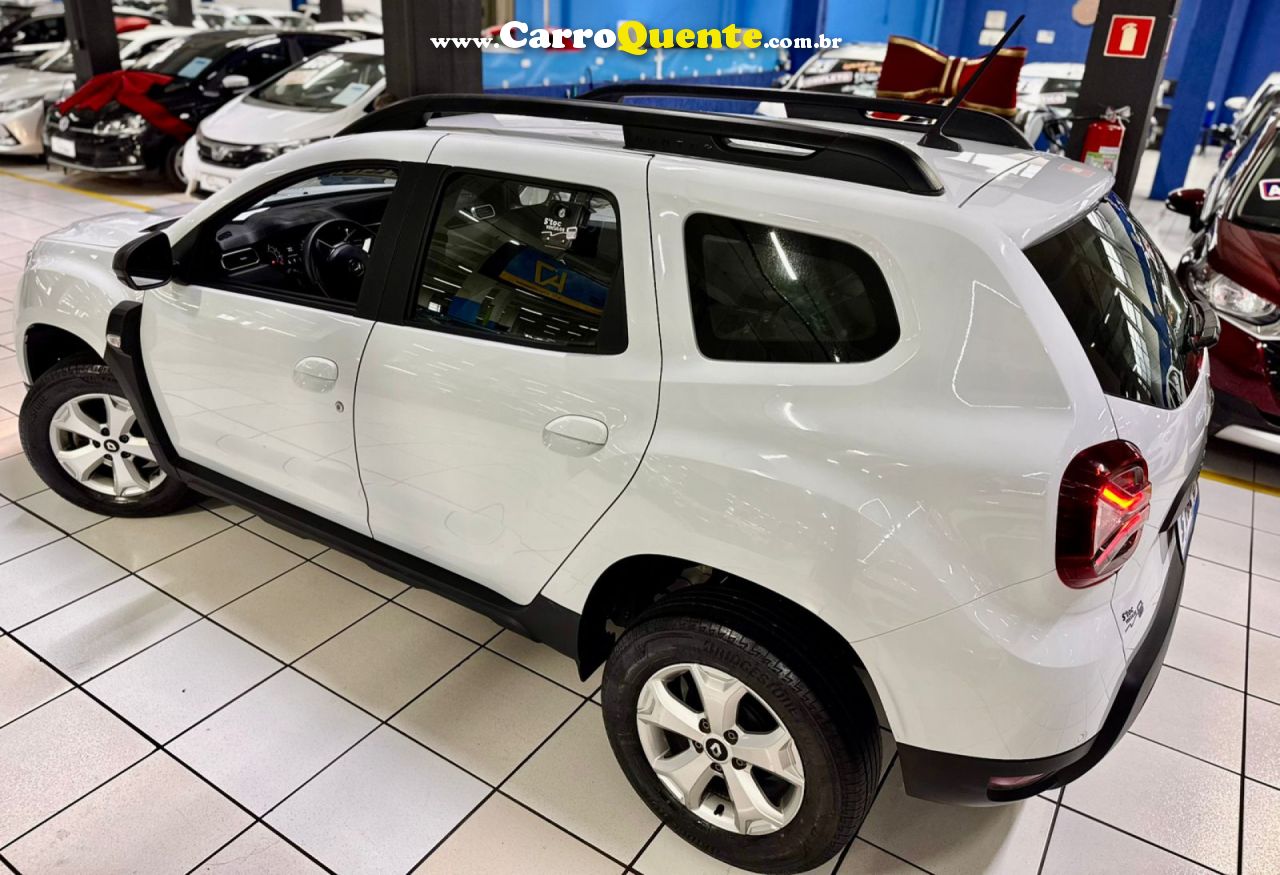 RENAULT   DUSTER INTENSE 1.6 16V FLEX MEC.   BRANCO 2024 1.6 FLEX - Loja