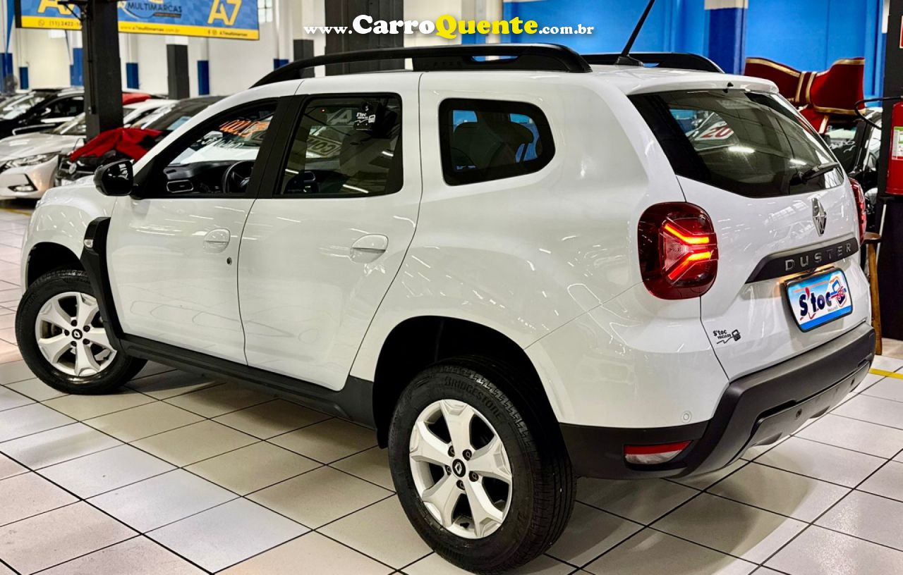 RENAULT   DUSTER INTENSE 1.6 16V FLEX MEC.   BRANCO 2024 1.6 FLEX - Loja