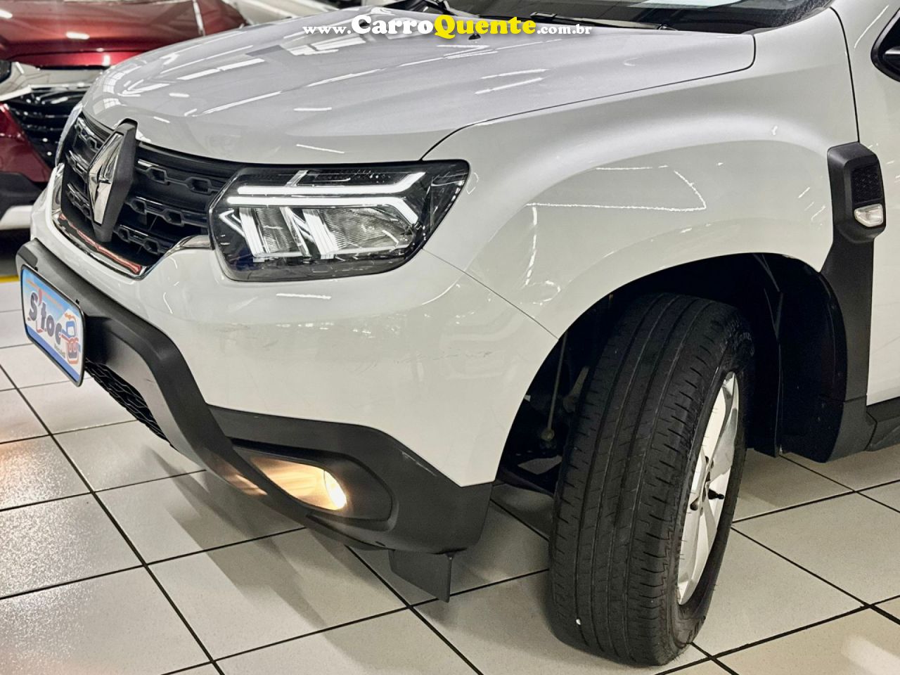 RENAULT   DUSTER INTENSE 1.6 16V FLEX MEC.   BRANCO 2024 1.6 FLEX - Loja