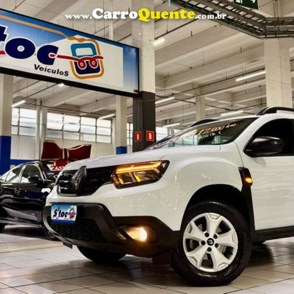 RENAULT   DUSTER INTENSE 1.6 16V FLEX MEC.   BRANCO 2024 1.6 FLEX