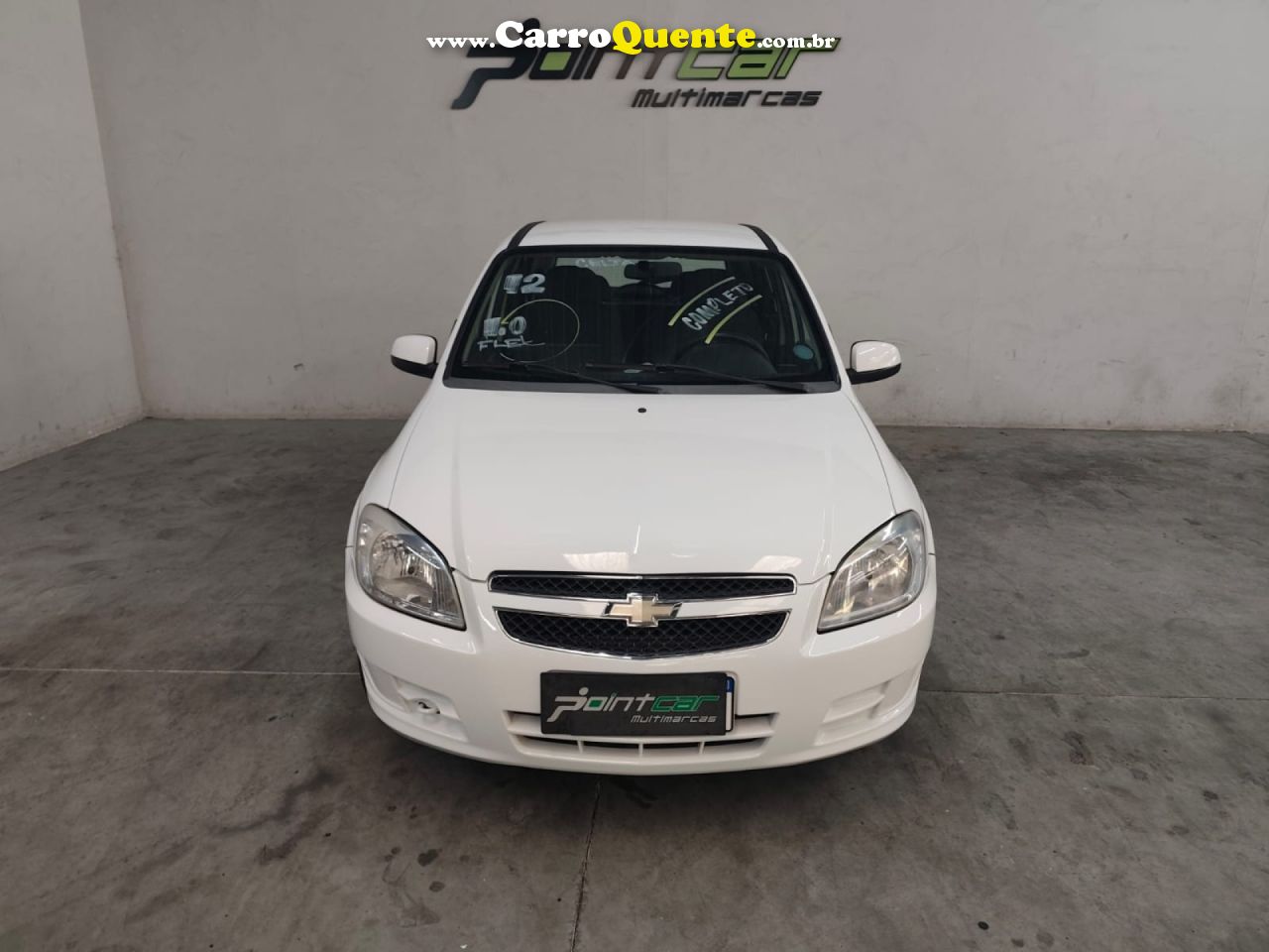 CHEVROLET   CELTA SPIRIT LT 1.0 MPFI 8V FLEXP. 5P   BRANCO 2012 1.0 FLEX - Loja