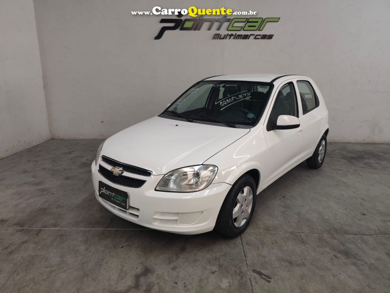 CHEVROLET   CELTA SPIRIT LT 1.0 MPFI 8V FLEXP. 5P   BRANCO 2012 1.0 FLEX - Loja