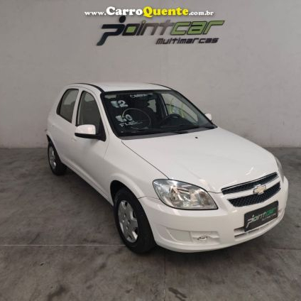 CHEVROLET   CELTA SPIRIT LT 1.0 MPFI 8V FLEXP. 5P   BRANCO 2012 1.0 FLEX