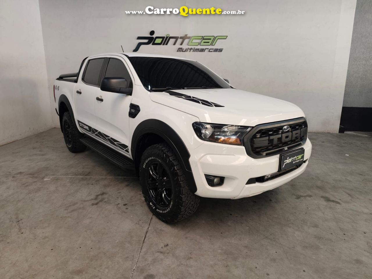 FORD   RANGER STORM 3.2 20V 4X4 CD DIESEL AUT.   BRANCO 2021 3.2 DIESEL - Loja