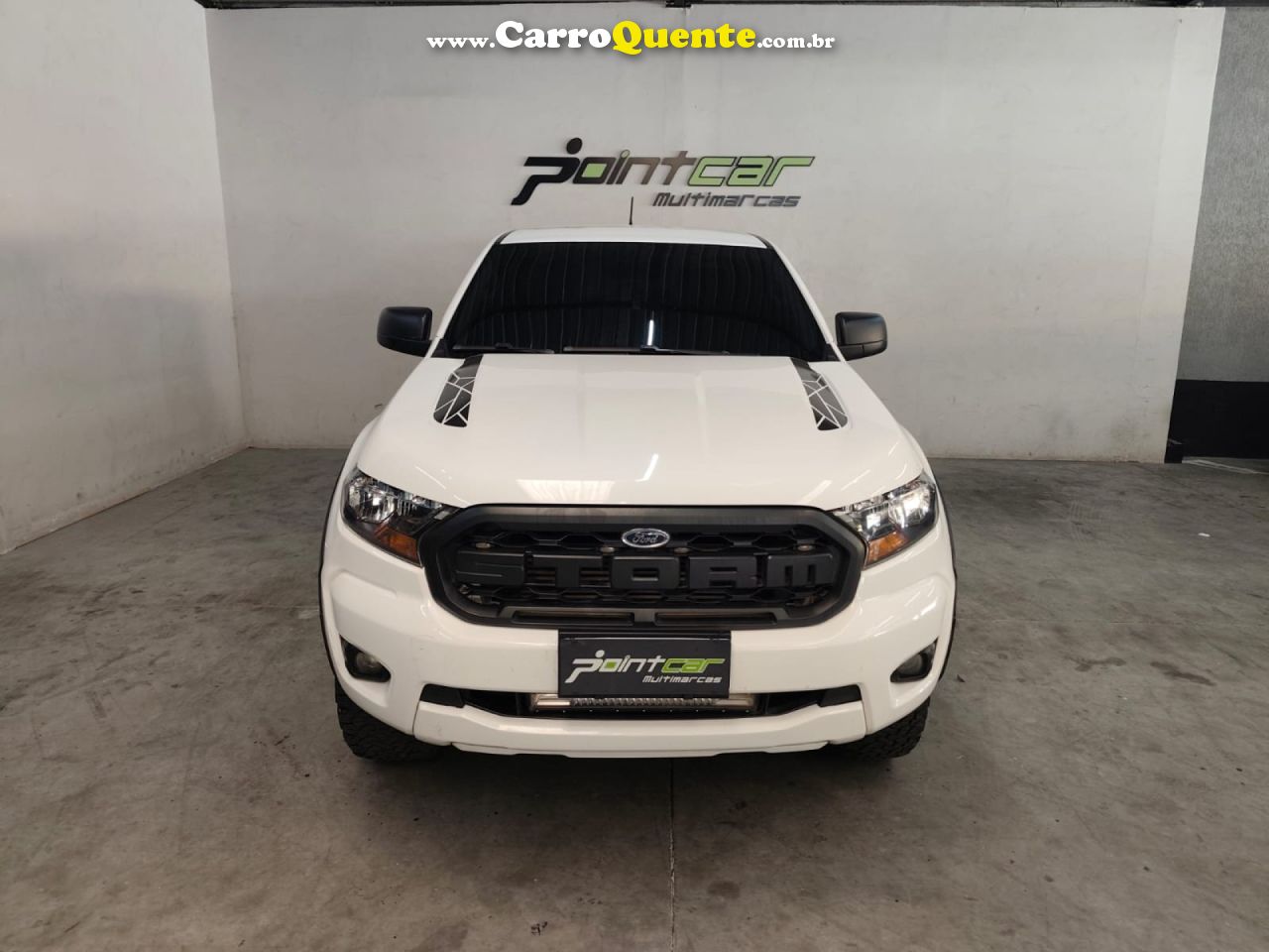 FORD   RANGER STORM 3.2 20V 4X4 CD DIESEL AUT.   BRANCO 2021 3.2 DIESEL - Loja