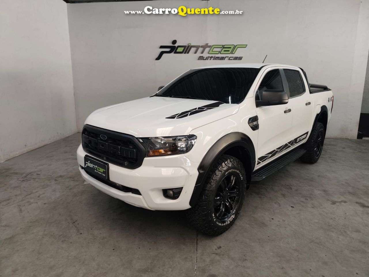 FORD   RANGER STORM 3.2 20V 4X4 CD DIESEL AUT.   BRANCO 2021 3.2 DIESEL - Loja