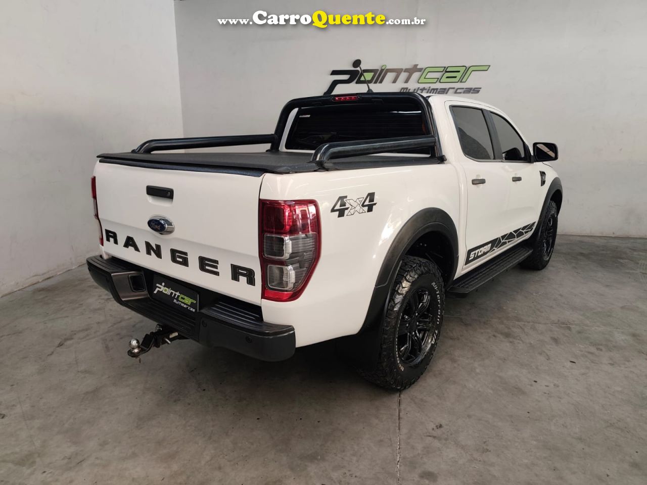 FORD   RANGER STORM 3.2 20V 4X4 CD DIESEL AUT.   BRANCO 2021 3.2 DIESEL - Loja