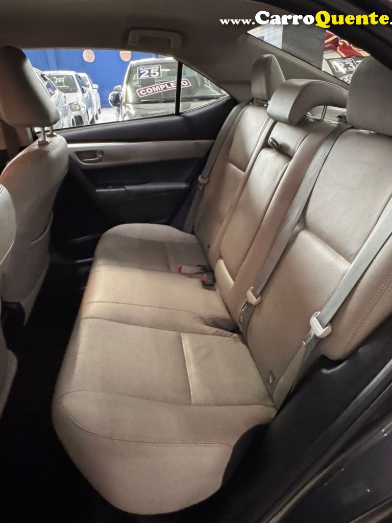 TOYOTA   COROLLA XEI 2.0 FLEX 16V AUT.   CINZA 2018 2.0 FLEX - Loja