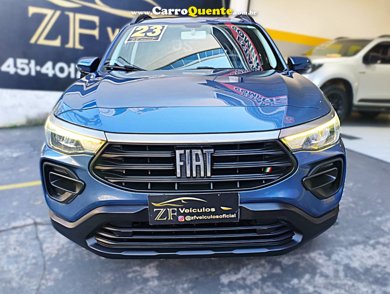FIAT   PULSE DRIVE 1.3 8V FLEX AUT.   AZUL 2023 1.3 FLEX - Loja