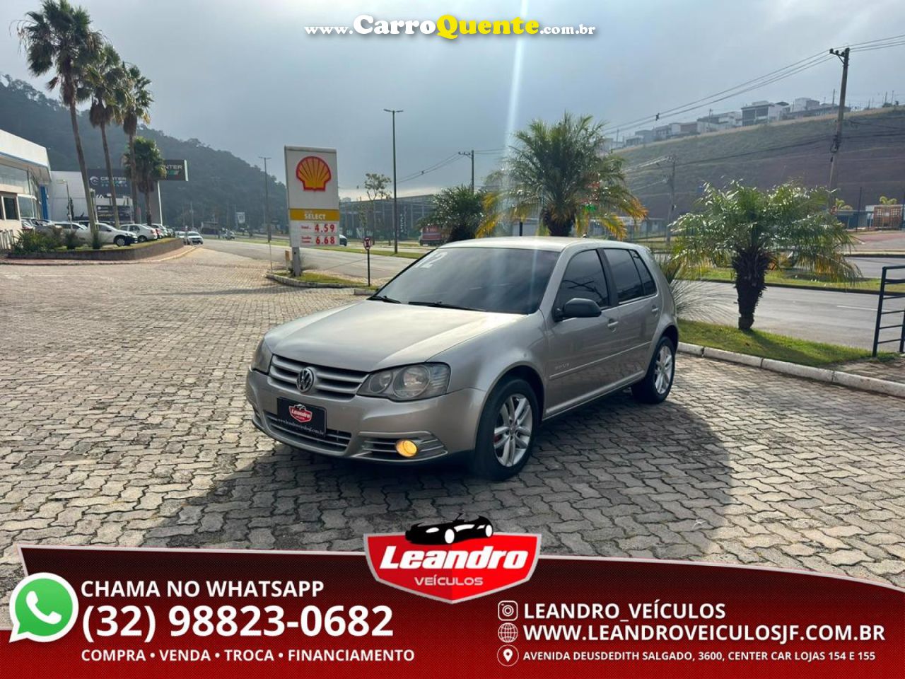 VOLKSWAGEN   GOLF SPORTLINE 1.6 MI TOTAL FLEX 8V 4P   PRATA 2012 1.6 FLEX - Loja
