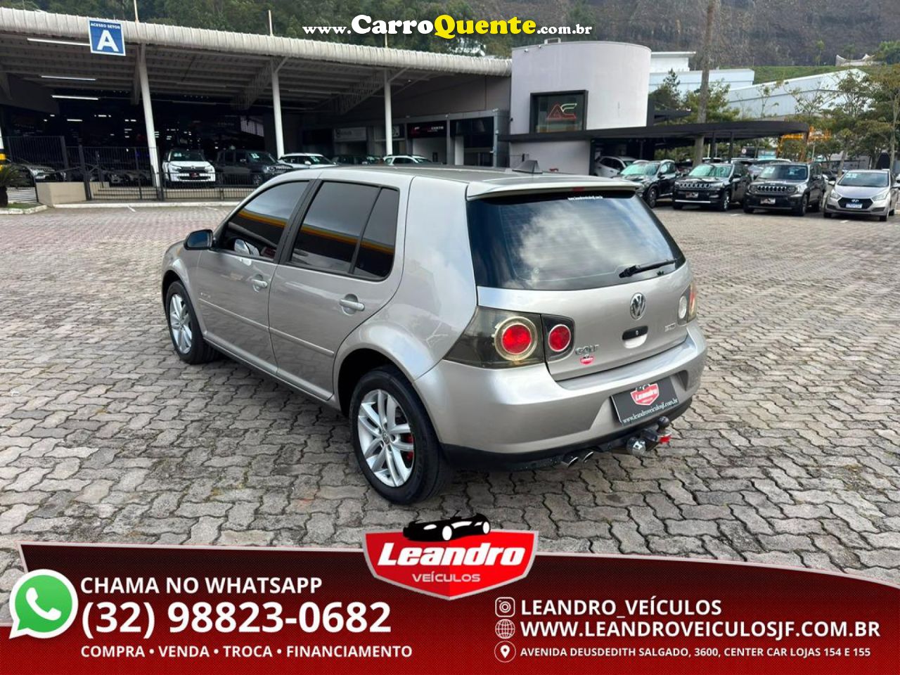 VOLKSWAGEN   GOLF SPORTLINE 1.6 MI TOTAL FLEX 8V 4P   PRATA 2012 1.6 FLEX - Loja