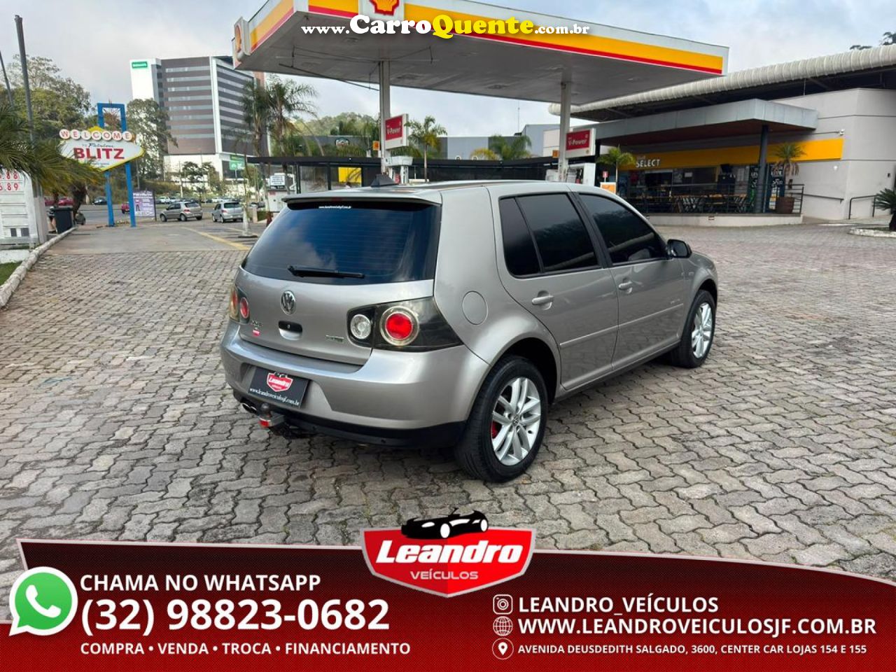VOLKSWAGEN   GOLF SPORTLINE 1.6 MI TOTAL FLEX 8V 4P   PRATA 2012 1.6 FLEX - Loja