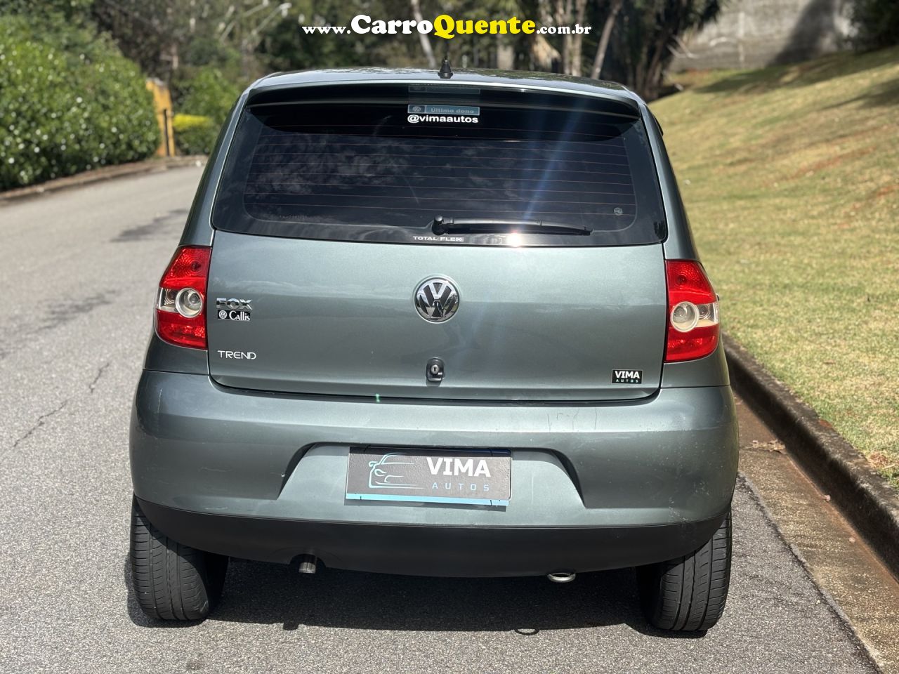 VOLKSWAGEN   FOX 1.0 MI TOTAL FLEX 8V 5P   CINZA 2010 1.0 FLEX - Loja