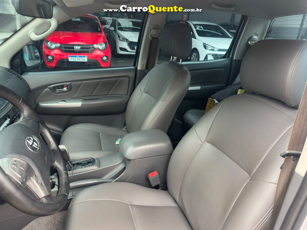 TOYOTA   HILUX CD SRV D4-D 4X4 3.0 TDI DIESEL AUT   PRATA 2012 3.0 DIESEL - Loja