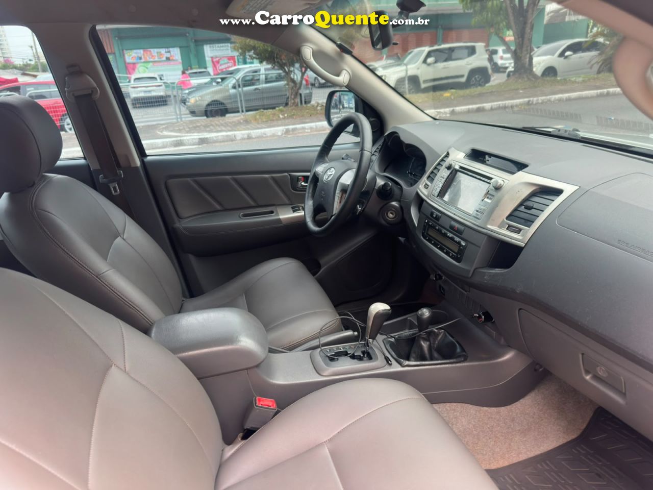 TOYOTA   HILUX CD SRV D4-D 4X4 3.0 TDI DIESEL AUT   PRATA 2012 3.0 DIESEL - Loja